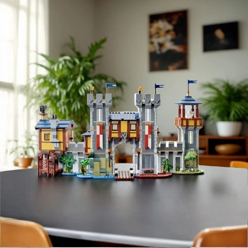 Novelty Gifts - Set de Construcción de Castillo Medieval