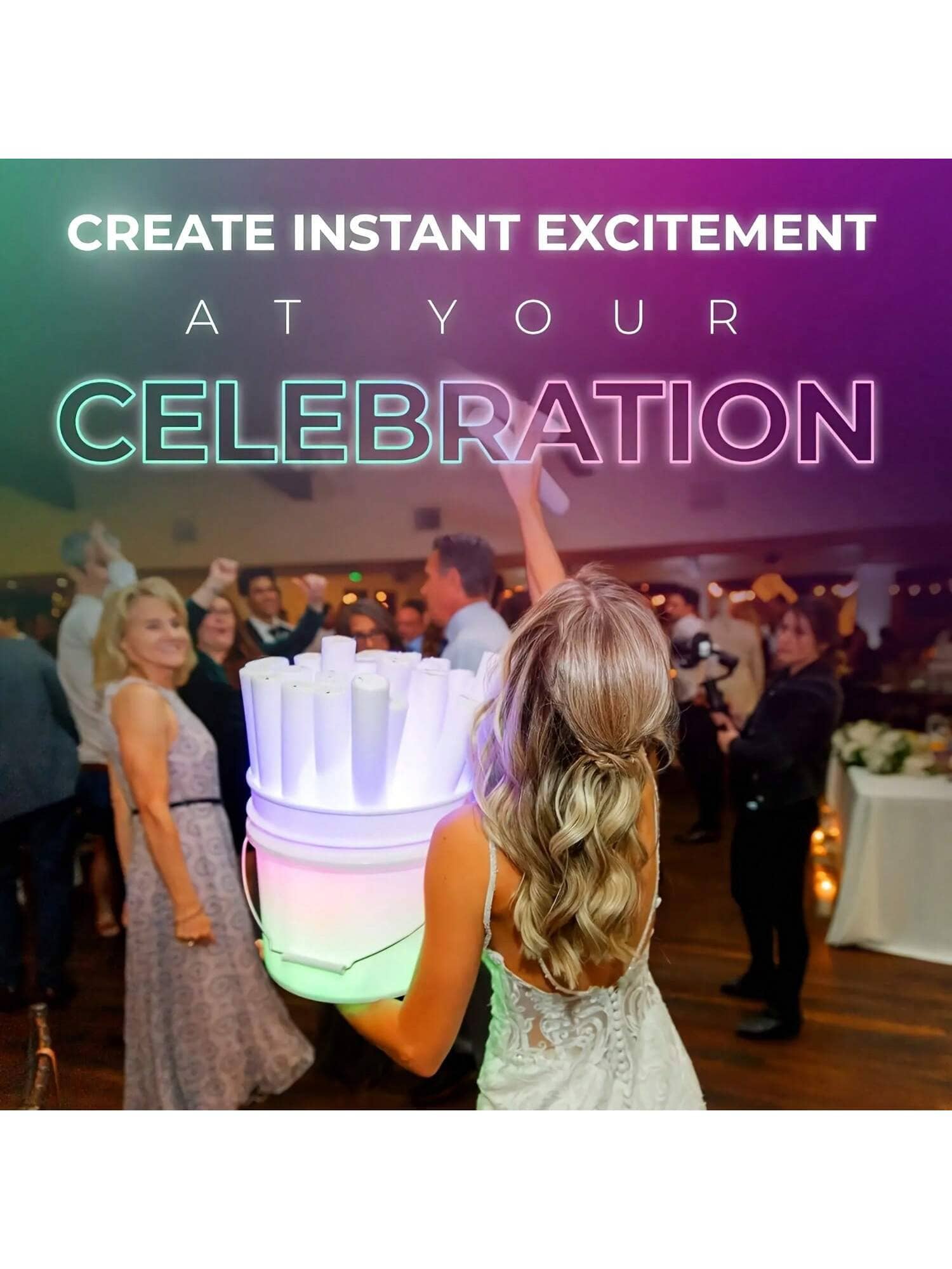 Barras de espuma luminosas vib - Flashing Led Foam Sticks Party reseña y precio
