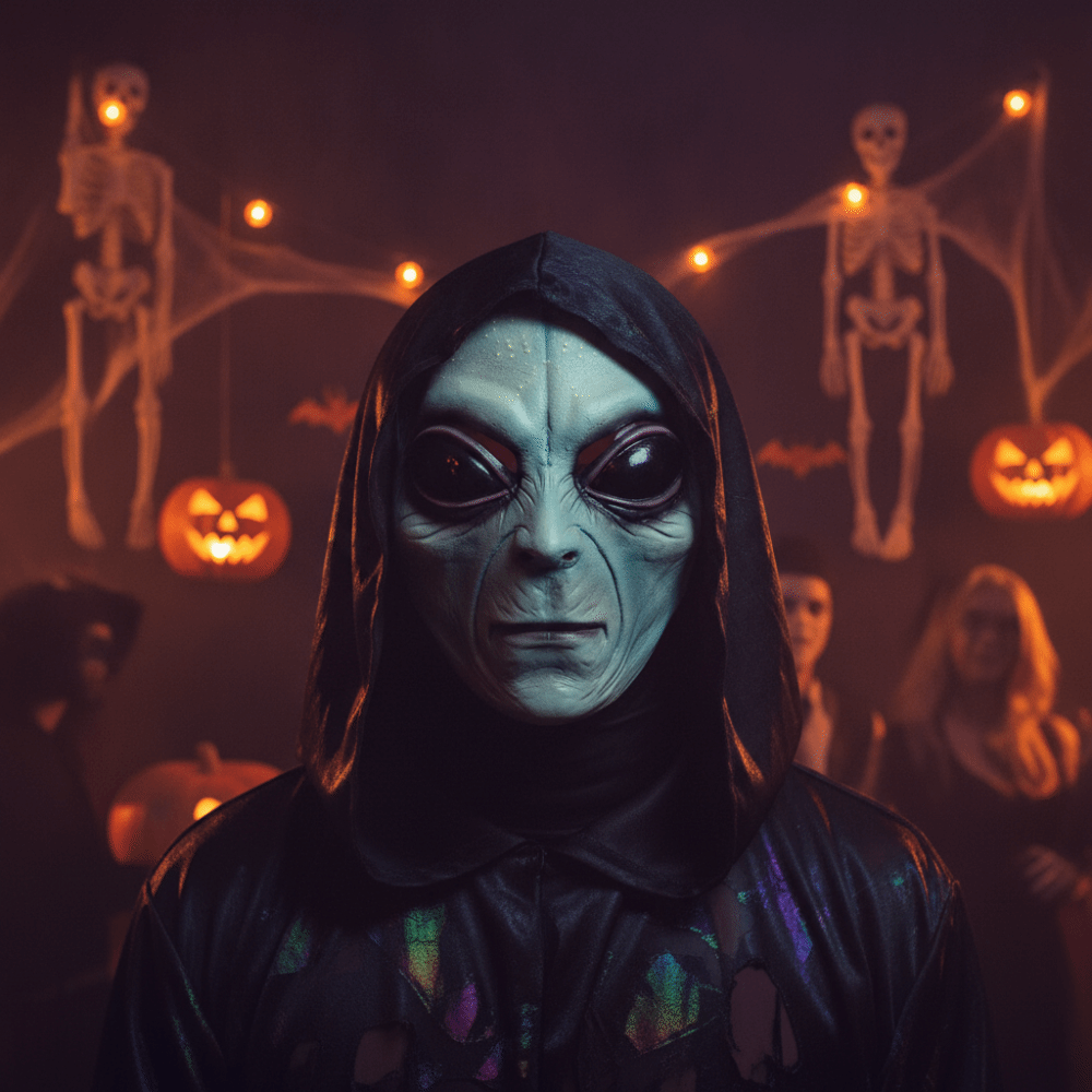 Máscara de Látex de Alienígena - Latex Alien Mask Realistic reseña y precio