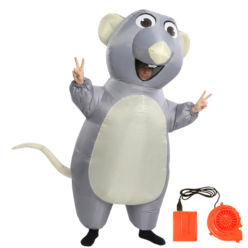 Disfraz Inflable de Ratón de D - Costumes reseña y precio