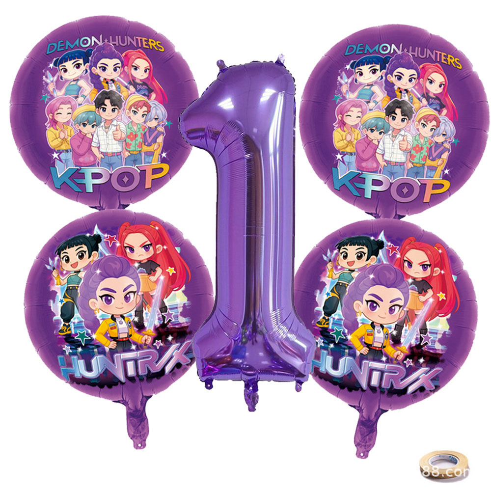 Juego de Globos de Aluminio K  - Party Supplies reseña y precio