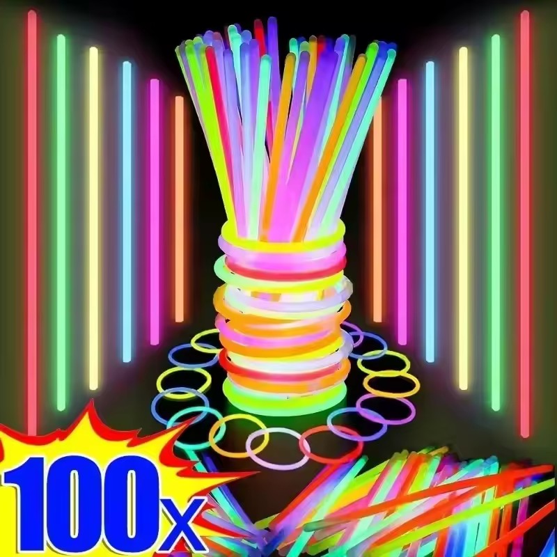 50/100 Uds. Palos fluorescente - Glow In The Dark Party Glasses reseña y precio